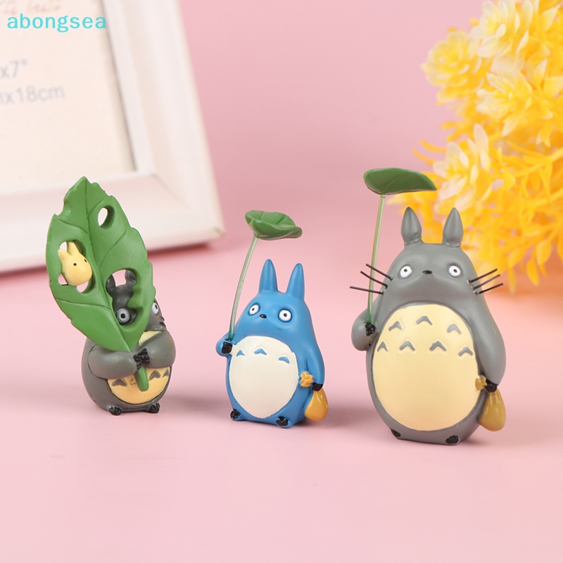 abongsea-โมเดลฟิกเกอร์-totoro-girl-with-leaf-my-neighbor-totoro-ของเล่นสําหรับเด็ก-1-ชิ้น