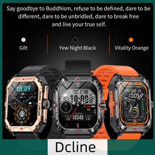 [Dcline.th] นาฬิกาข้อมือ หน้าจอสัมผัส HD สําหรับ iOS Android Steps Tracker