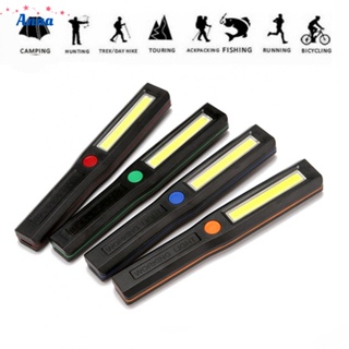 【Anna】Inspection Light Lighting Magnetic Outdoor Rechargeable Two-speed Mode ABS
