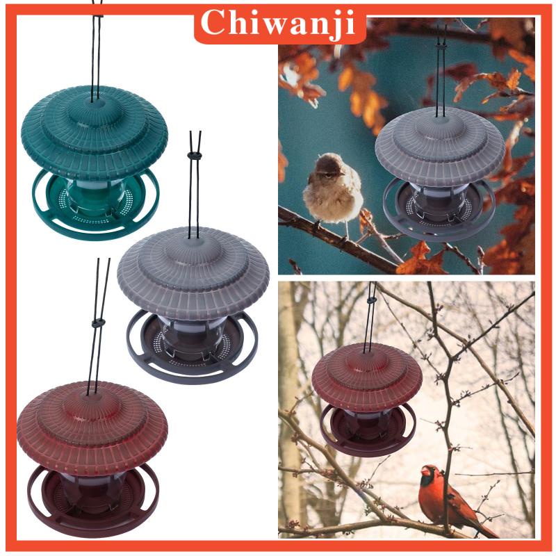 chiwanji-เครื่องให้อาหารนก-แบบใส-สําหรับสวน-กลางแจ้ง