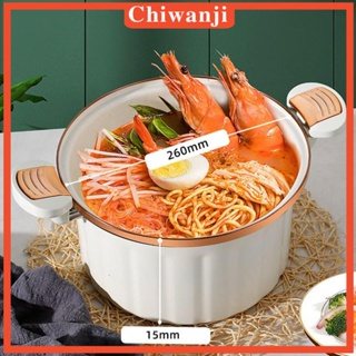 [Chiwanji] หม้อหุงช้า ทนความร้อน 8 ลิตร สําหรับทําอาหาร ซอส นม พาสต้า ก๋วยเตี๋ยว