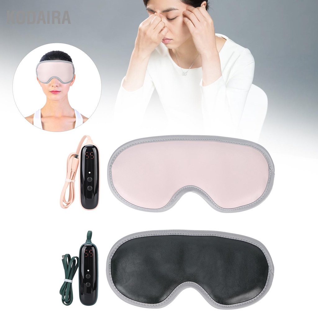 KODAIRA Heated Eye Patch อบอุ่นพับ USB Compress แผ่นความร้อนสำหรับ
