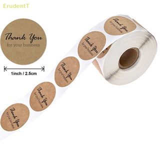 [ErudentT] สติกเกอร์ฉลาก Thank you for your order แฮนด์เมด สําหรับติดบรรจุภัณฑ์ 500 ชิ้น [ใหม่]