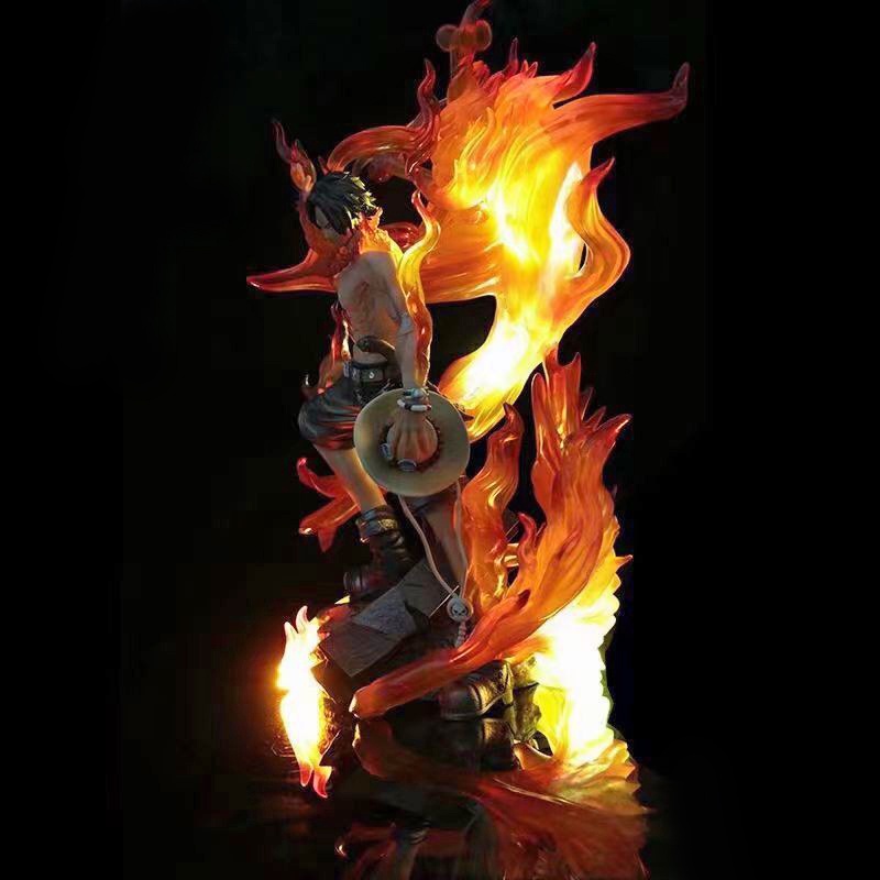Figure ฟิกเกอร์ Model JM Studio By Singularity One Piece Portgas D Ace ...