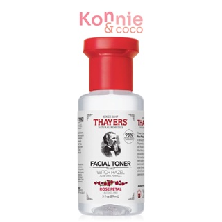 Thayers Rose Witch Hazel Toner 89ml เทเยอร์ โทนเนอร์สูตรกลีบกุหลาบ.