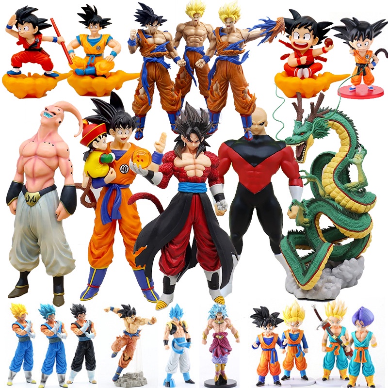 โมเดลฟิกเกอร์ การ์ตูนอนิเมะ Dragon Ball Super Saiyan Kakarotto Broli ...
