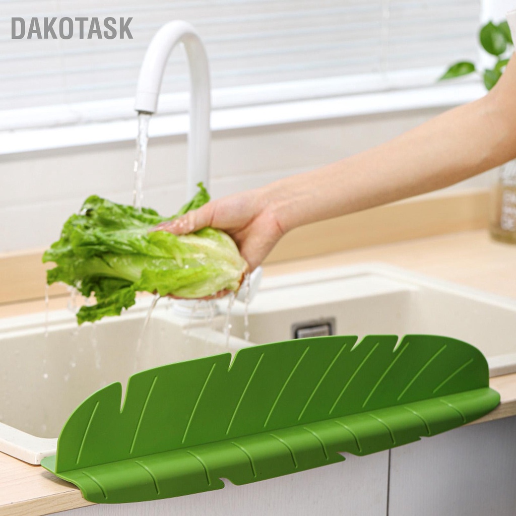 DAKOTASK StrongดูดSink Splash Guardกันน้ำติดตั้งง่ายSink Backsplash