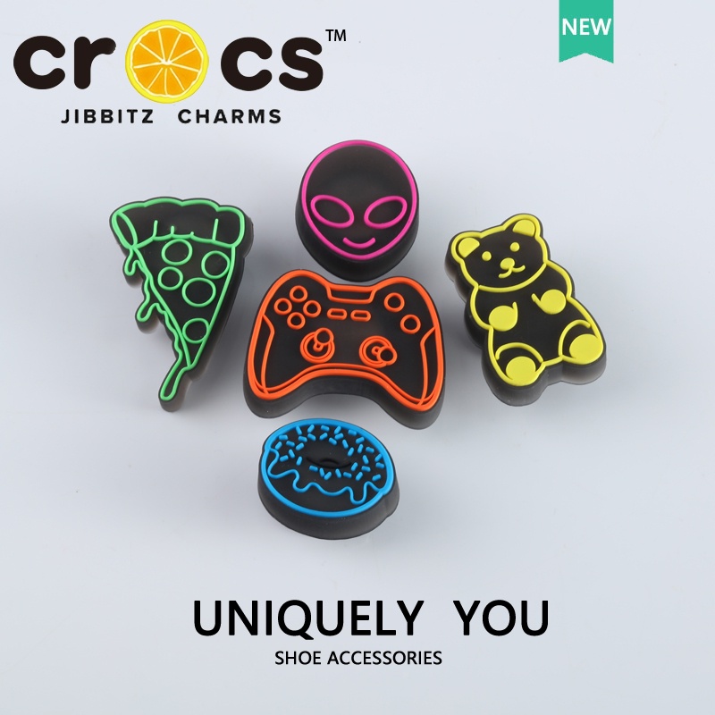 jibbitz crocs แท้ ไฟ LED DUDE BRO | Shopee Thailand