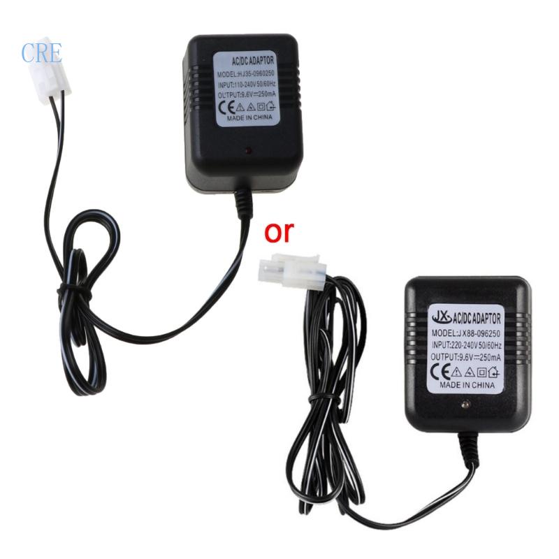 cre-อะแดปเตอร์ที่ชาร์จแบตเตอรี่รถยนต์-9-6v-250mah-สําหรับ-ni-cd-ni-mh