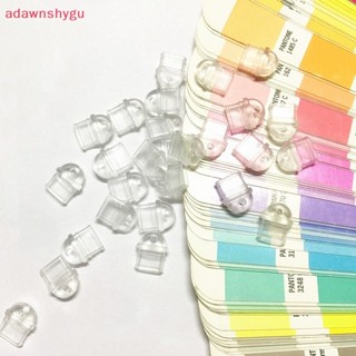 Adagu ปลั๊กเสียบชาร์จโทรศัพท์มือถือ Type C ป้องกันฝุ่น สีโปร่งใส DIY 10 ชิ้น