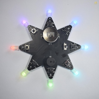 Banana_pie โคมไฟ LED รูปดาวแปดเหลี่ยม พร้อมเอฟเฟกต์ดนตรี สําหรับวันคริสต์มาส