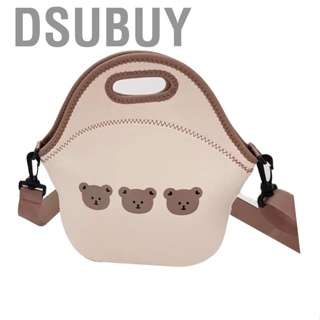 Dsubuy Bear Shoulder Bag  Wide Uses Commuting Lovely Large  Durable for Shopping Student