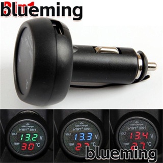 Blueming2 เครื่องวัดแบตเตอรี่รถยนต์ แบบดิจิทัล USB