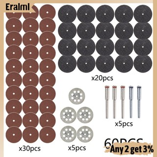 Eralml ใบเลื่อยวงเดือน ขนาดเล็ก สําหรับงานไม้ 60 ชิ้น ต่อชุด