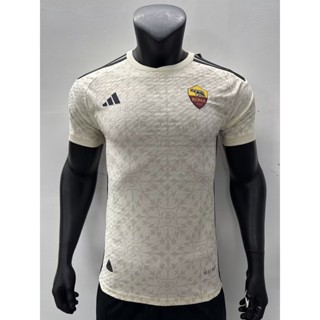 [Player Question] เสื้อกีฬาแขนสั้น ลายทีมชาติฟุตบอล Roma Away Player Edition 2324 คุณภาพสูง