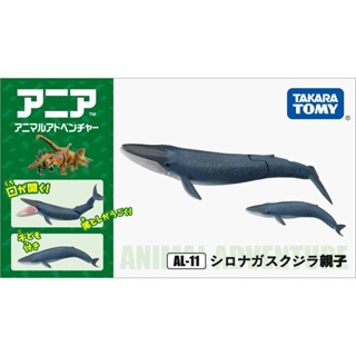 TAKARA TOMY โมเดลสัตว์ทะเล ปลาวาฬ สีฟ้า ของเล่นสําหรับแม่ และลูก870012 Bg0f