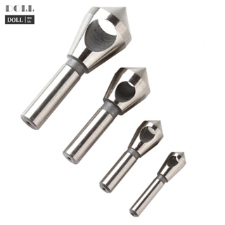 ⭐NEW ⭐Multi purpose Countersink Deburring Drill Bit Set for Wood Plastic Aluminum 4pcs