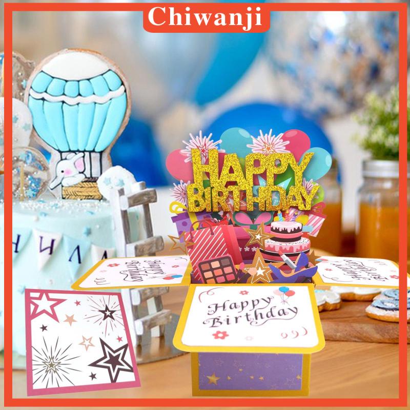 chiwanji-การ์ดอวยพรวันเกิด-ลาย-happy-birthday-3d-ของขวัญวันเกิดแฟน-แฟนสาว-สร้างสรรค์