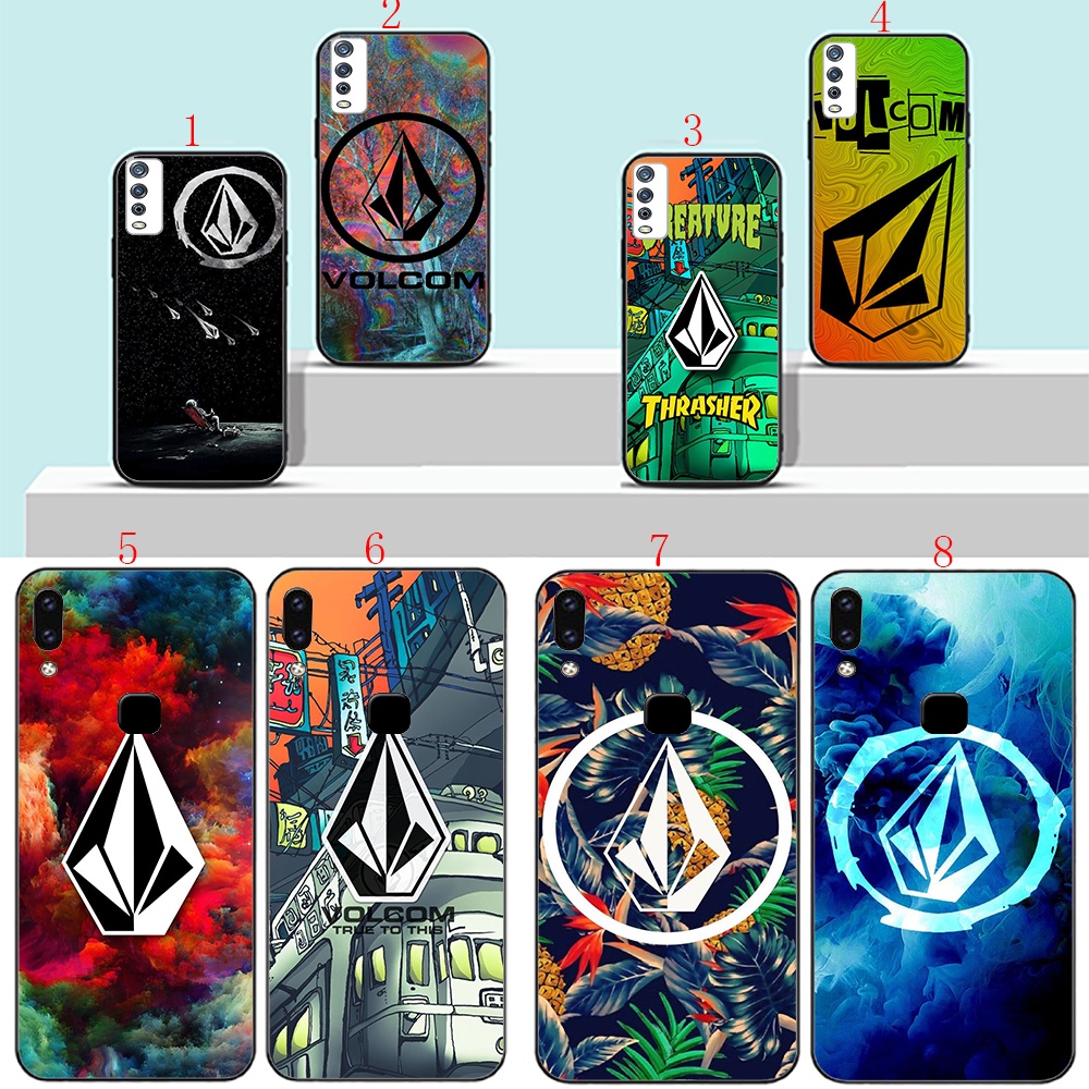 เคสโทรศัพท์มือถือ-แบบนิ่ม-พิมพ์ลายอนิเมะ-volcom-สีดํา-สําหรับ-vivo-y95-y93-y91-c-y81-y81s-y71-v5-v5s-y67-y69-h13