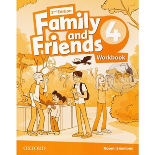 Bundanjai (หนังสือคู่มือเรียนสอบ) Family and Friends 2nd ED 4 : Workbook (P)