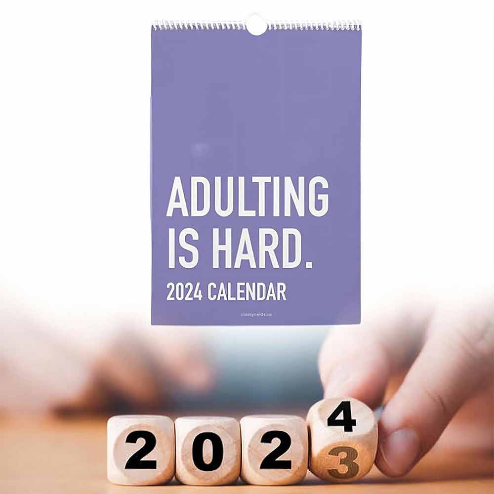 Monthly Reminder Calendar 2024 Wall Calendar 2024 Inspirational Monthly ...