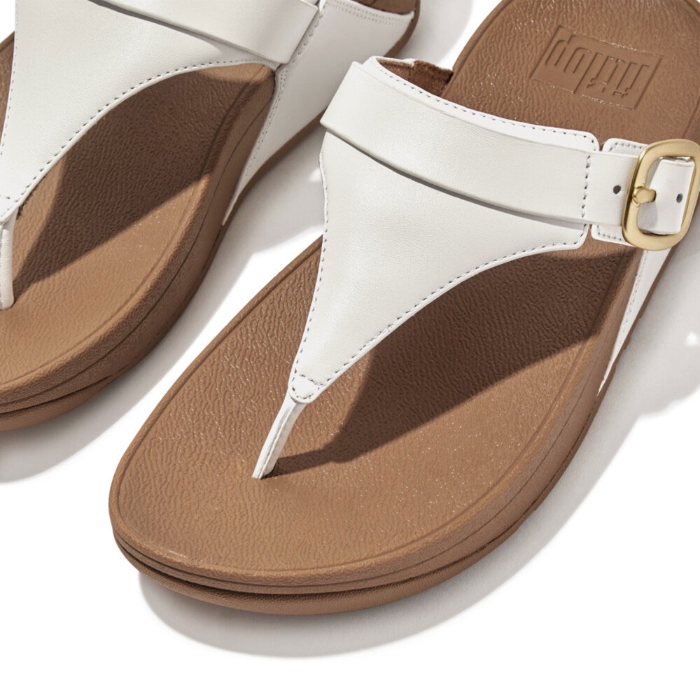 fitflop-lulu-adjustable-leather-รองเท้าแตะแบบหูหนีบผู้หญิง-รุ่น-es8-194-สี-white