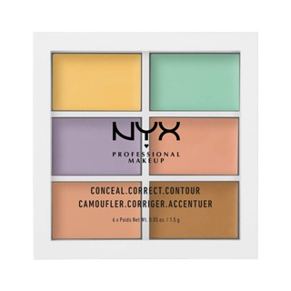 ✅พร้อมส่ง✅แท้ NYX Color Correcting Concealer Palette