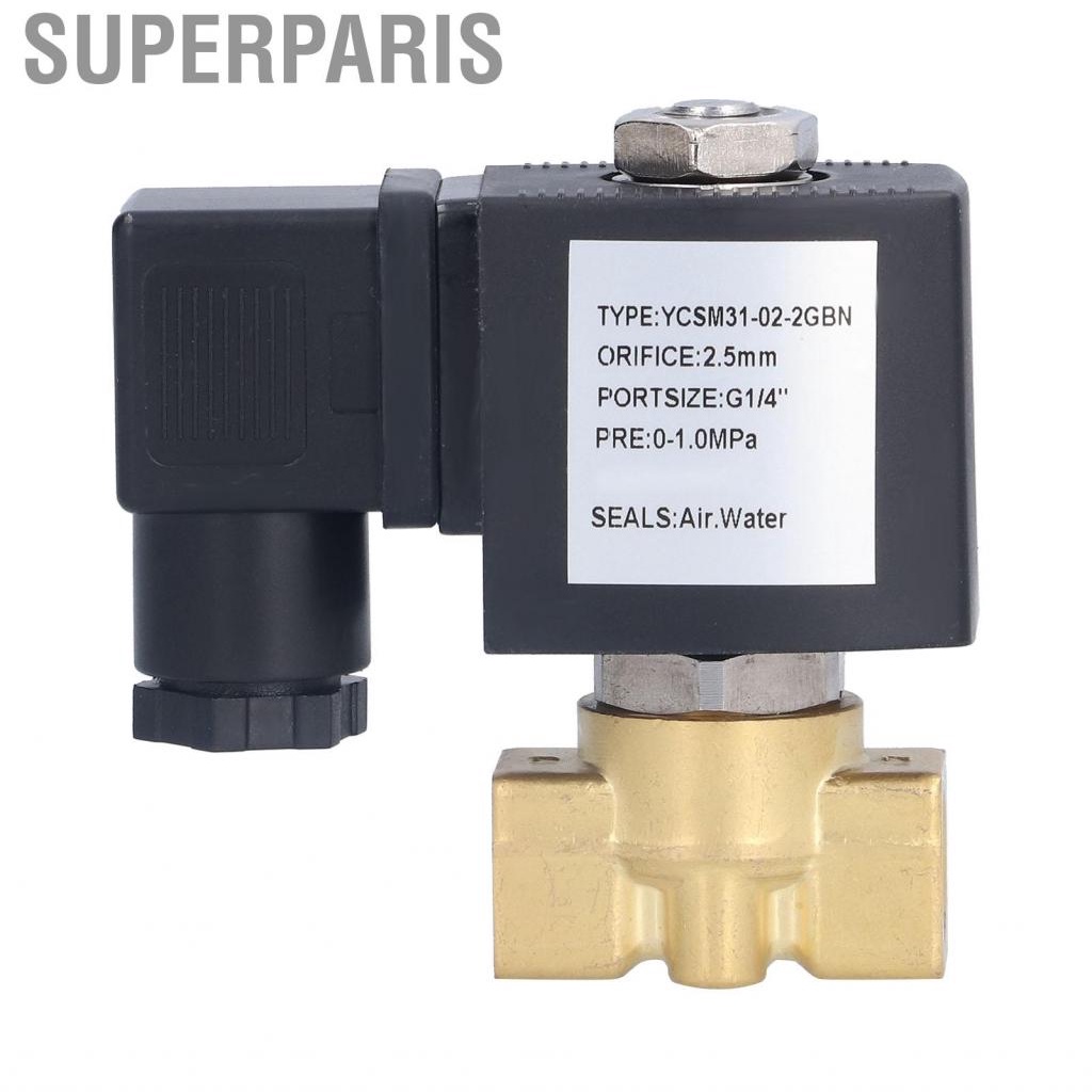 Superparis Solenoid Valve Leakage Power Moisture Proof