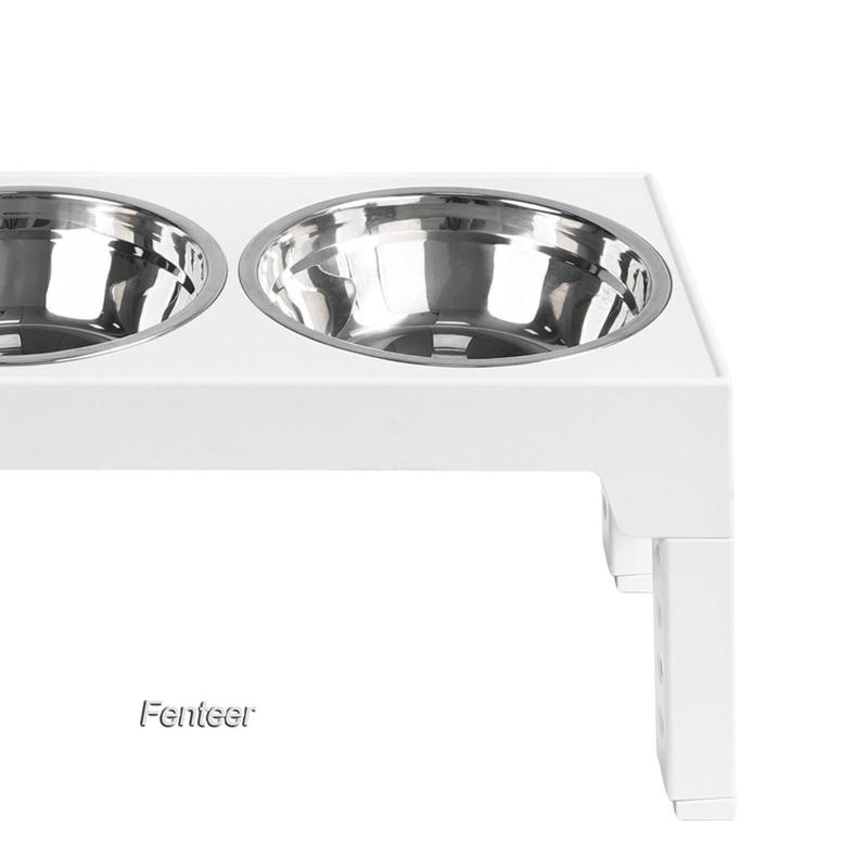 fenteer-ชามใส่อาหารสุนัข-แบบพับได้-ปรับความสูงได้-3-2-นิ้ว-8-7-นิ้ว-10-นิ้ว-11-นิ้ว-12-2-นิ้ว-5-ระดับ-1-1-ลิตร