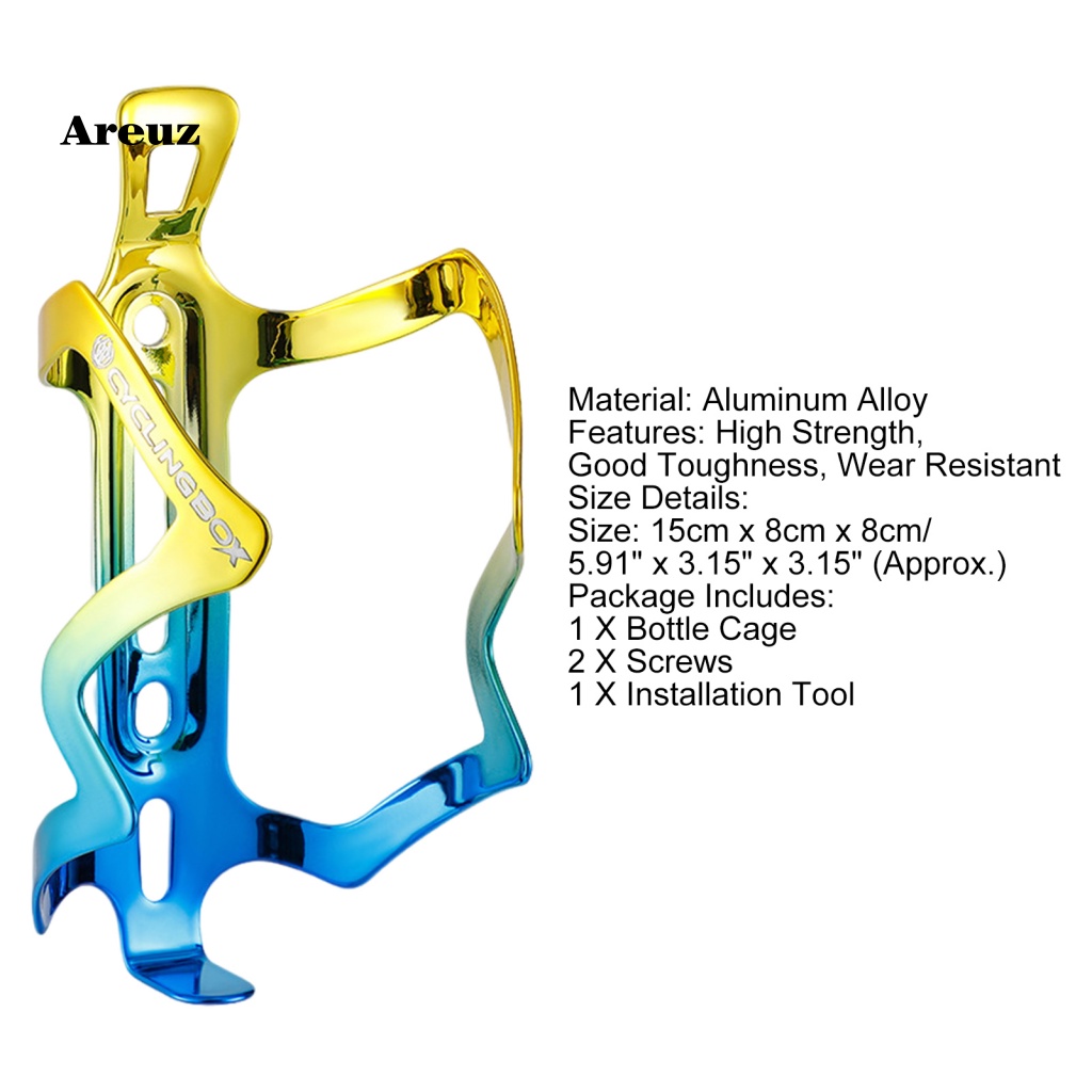 กรงอลูมิเนียมอัลลอยด์-ป้องกันสนิม-สําหรับวางขวดน้ําติดรถจักรยาน