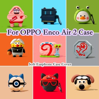 【ส่วนลด】เคสหูฟัง แบบนิ่ม ลายการ์ตูน สําหรับ OPPO Enco Air 2 OPPO Enco Air 2