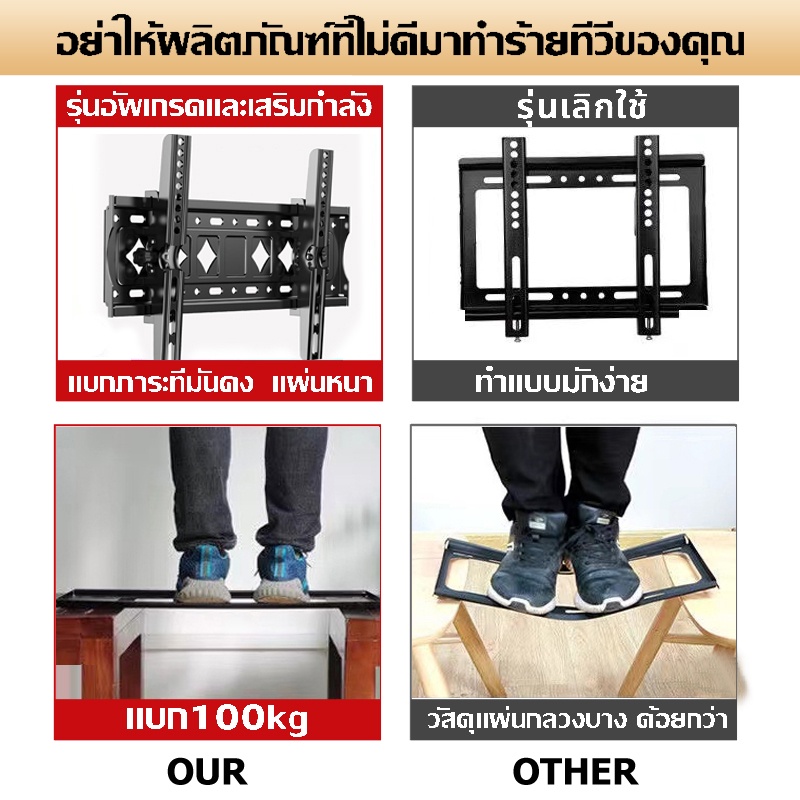 26-65-นิ้วขาแขวนทีวี-ขาแขวนทีวีติดผนัง-ที่แขวนทีวี-ขาแขวน-tv-ติดผนัง-ขายึด-ผนัง-ทีว