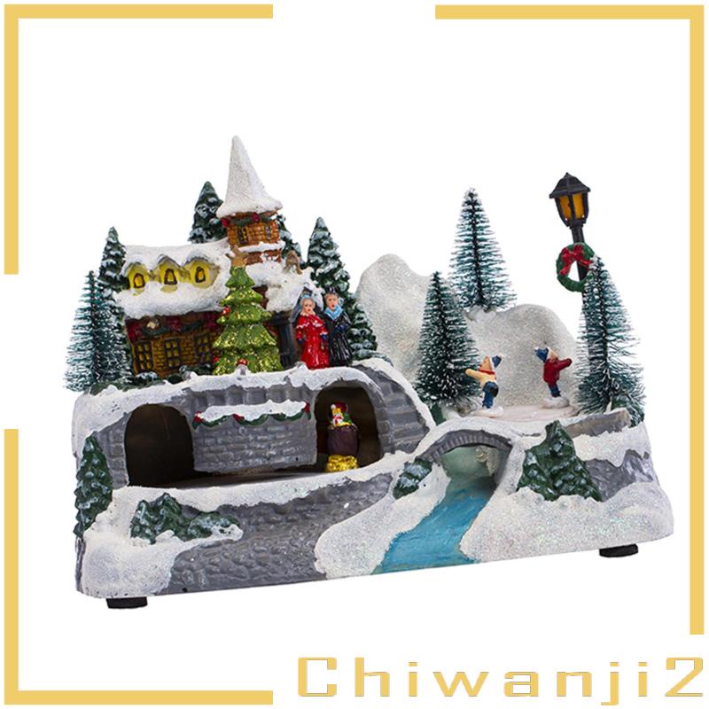 chiwanji2-รูปปั้นตุ๊กตาหิมะเรซิ่น-สําหรับตกแต่งบ้านตุ๊กตา-วันคริสต์มาส