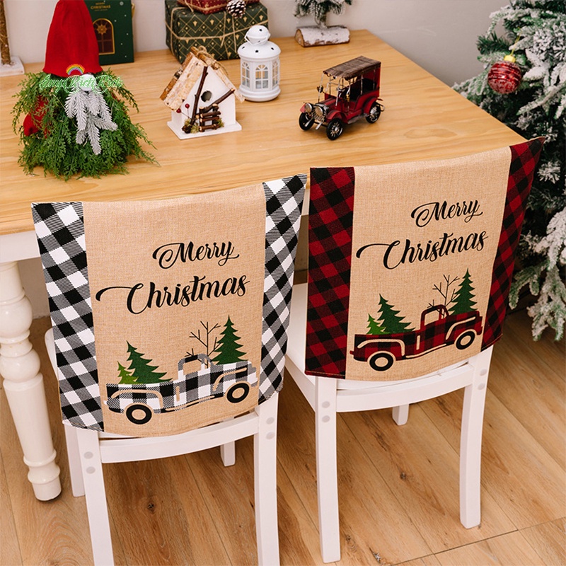 erck-gt-ผ้าคลุมเก้าอี้-ลายซานต้าคลอส-สําหรับตกแต่งห้องครัว-คริสต์มาส