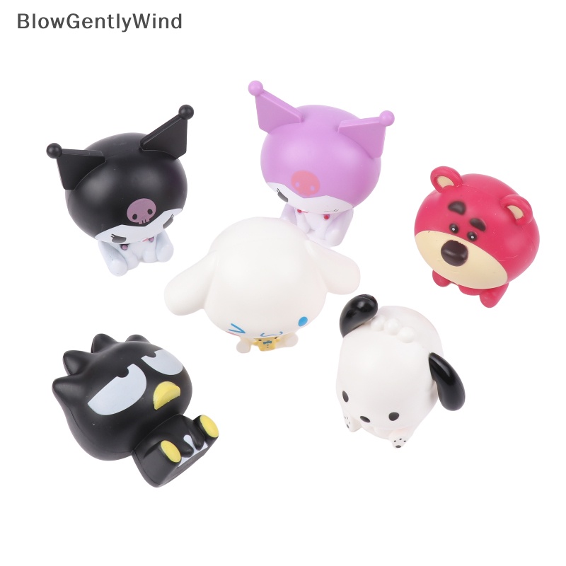 blowgentlywind-ตุ๊กตาฟิกเกอร์-การ์ตูนอนิเมะ-cinnamoroll-pachacco-kuromi-hello-kitty-น่ารัก-diy-ของเล่น-ของขวัญ-สําหรับเด็ก-bgw