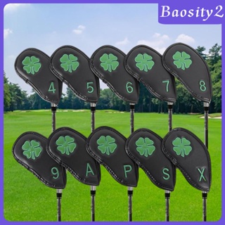 [Baosity2] ปลอกคลุมหัวไม้กอล์ฟ กันน้ํา ของขวัญ สําหรับนักกอล์ฟ 10 ชิ้น