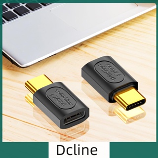 [Dcline.th] อะแดปเตอร์ชาร์จเร็ว 240W USB C เป็น Type C 40Gbps 8K HD สําหรับ Macbook