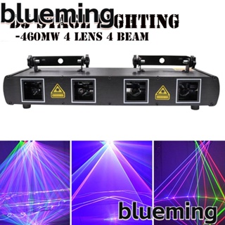 Blueming2 โคมไฟเลเซอร์ RGBY DJ 460mW สําหรับติดเวที