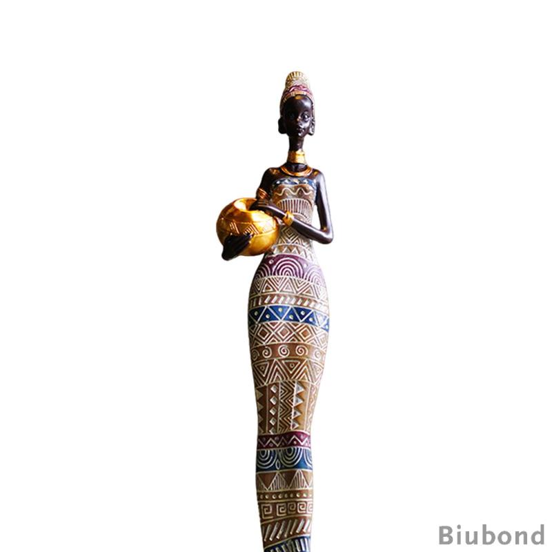 biubond-รูปปั้นผู้หญิงชนเผ่า-งานศิลปะ-ประติมากรรม-งานฝีมือ-ตกแต่ง-รูปปั้นแอฟริกัน-และประติมากรรม-สําหรับห้องนั่งเล่น
