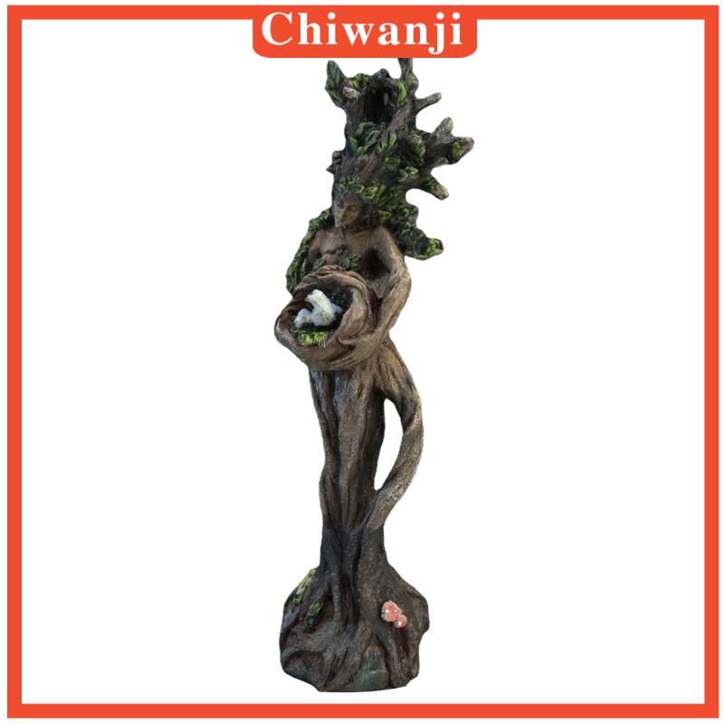 chiwanji-รูปปั้นเทพธิดาป่าเรซิ่น-สร้างสรรค์-สําหรับตกแต่งบ้าน-ห้องนอน