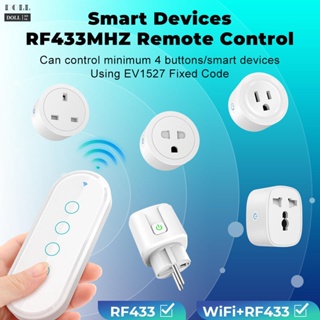 ⭐NEW ⭐Wiring-free multi-control 433mhz smart home wireless touch remote control