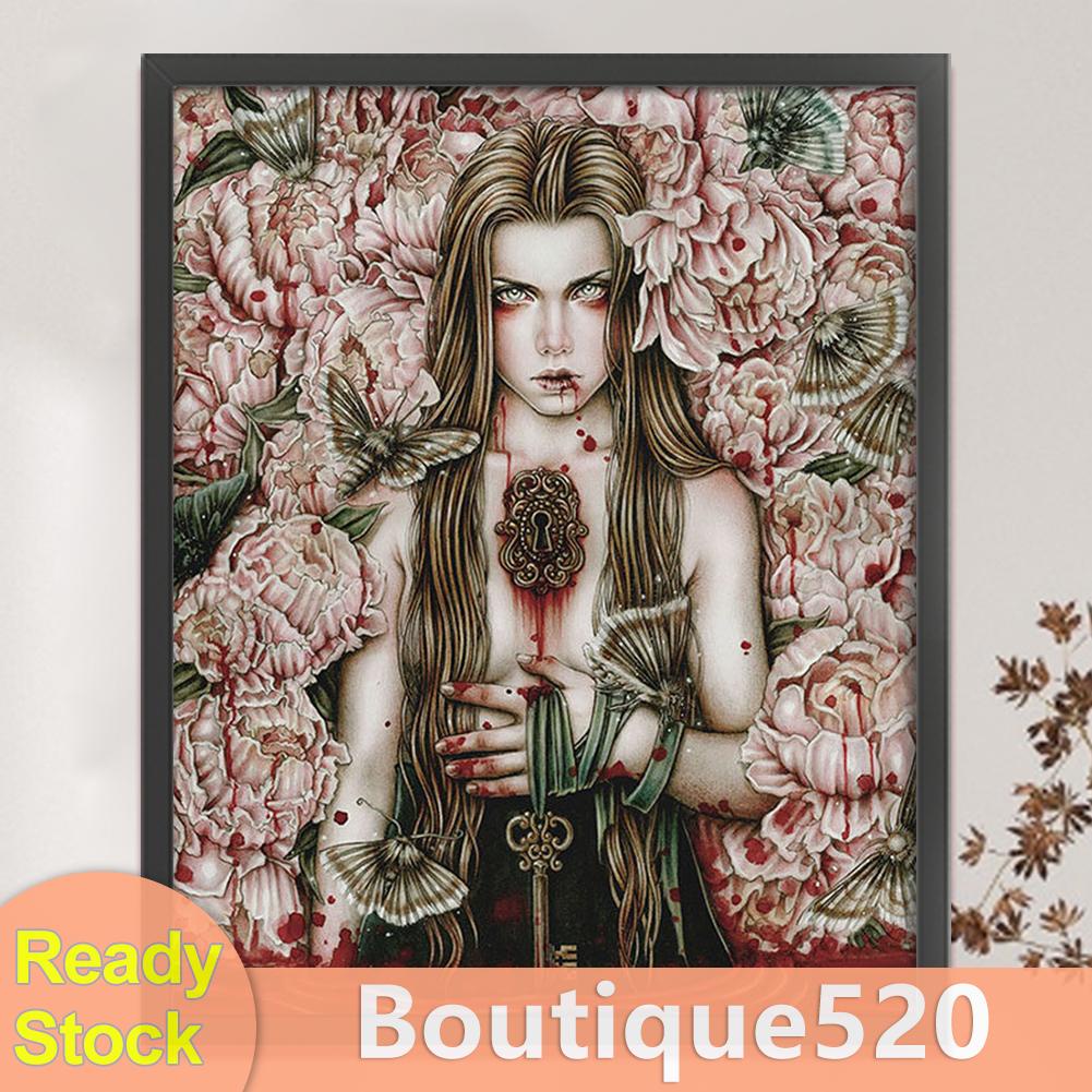 boutique520-th-ชุดปักครอสติช-ผ้าฝ้าย-11ct-พิมพ์ลายสวน-50x60-ซม