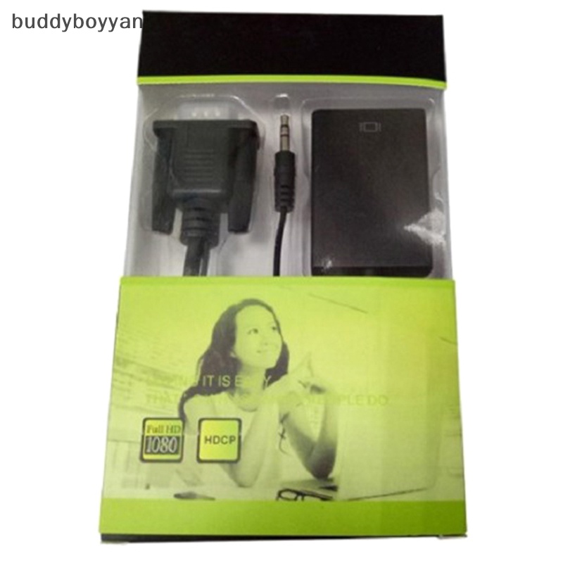 bbth-อะแดปเตอร์แปลงเสียง-vga-เป็น-hdmi-ตัวผู้-เป็นตัวเมีย-สําหรับคอมพิวเตอร์-เป็น-tv