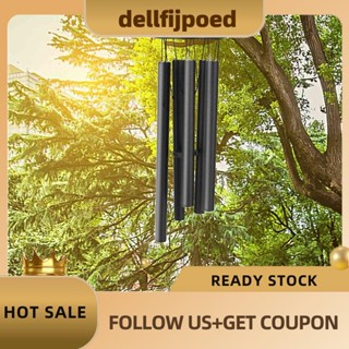 【dellfijpoed】กระดิ่งลมโลหะ อลูมิเนียม สไตล์เรโทร สําหรับแขวนตกแต่งห้อง