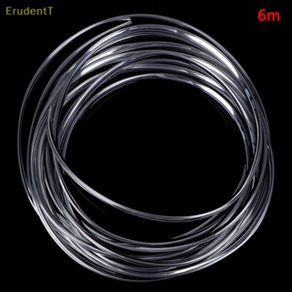 [ErudentT] แถบโครเมี่ยม 6 เมตร สําหรับติดขอบประตูรถยนต์ 1 ม้วน [ใหม่]