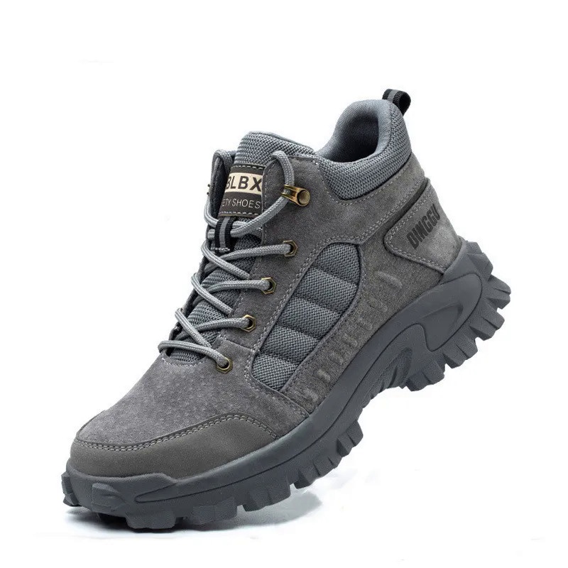 Work Safety Boots Men Winter Steel Toe Shoes Anti smashing Anti piercing Industrial Protective Work Safety Shoes A8OI