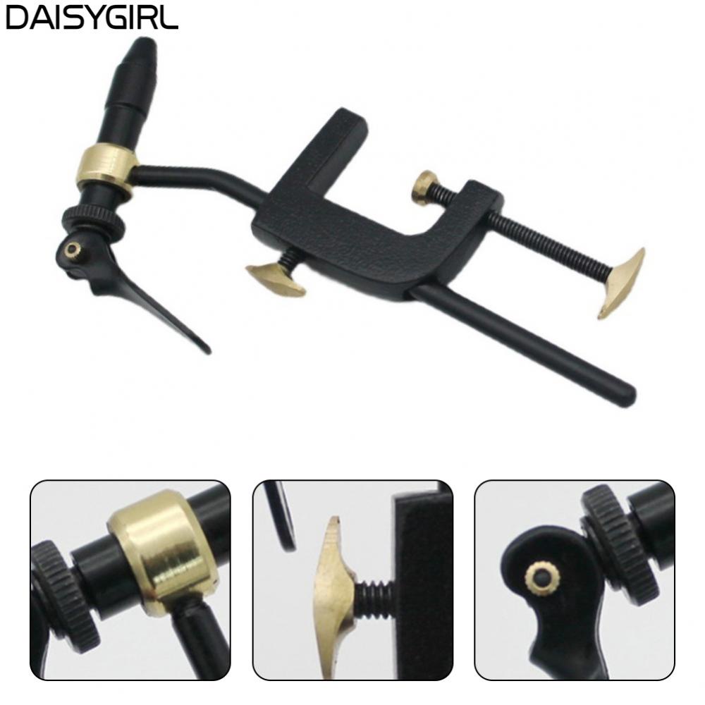 【DAISYG】Practical Black Fly Tying Vise Fishing CClamp Rotary Vice Hook Tier Tool Shopee Thailand