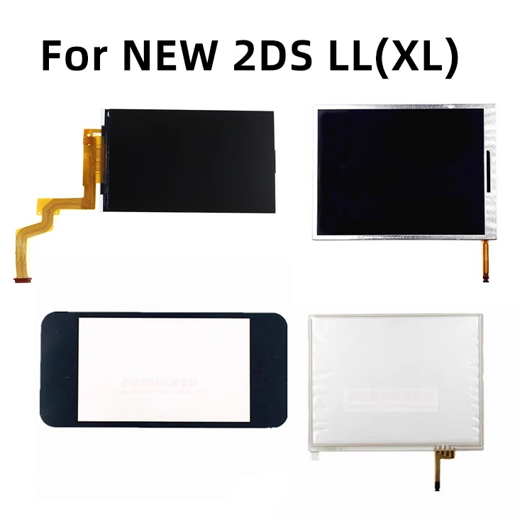 ใหม่ 2DS XL LL หน้าจอใหม่ 2DSXL หน้าจอ LCD ใหม่ 2DSLL TOP Screen ...