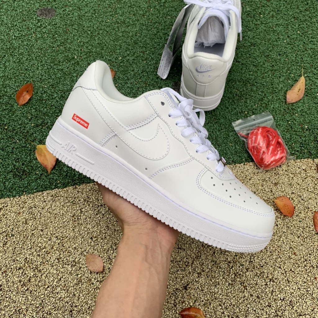 supreme white af1