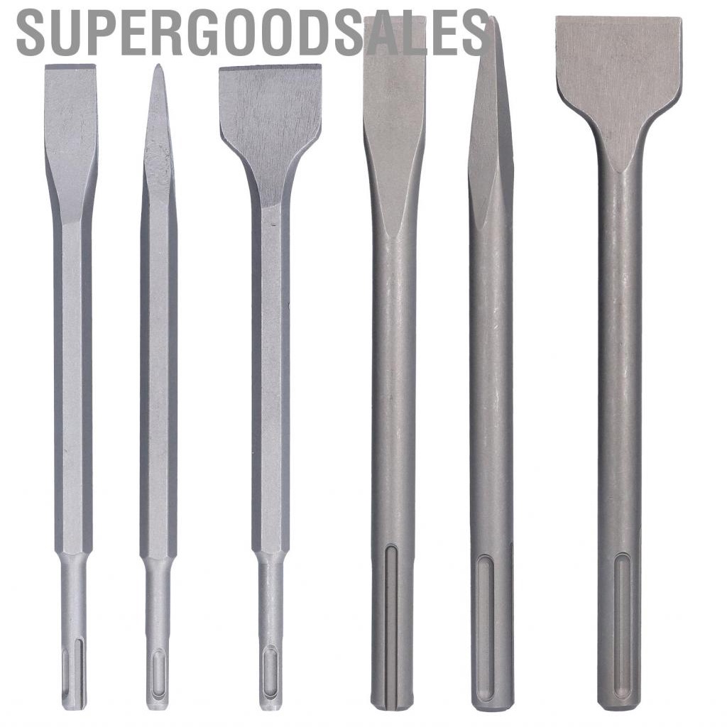 Supergoodsales Chisel Kit Hammer Drill Chisels Set Concrete Removal Tool for Bosch Hilti
